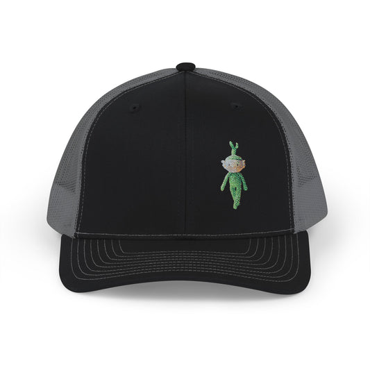 🌱Sprout Snapback Trucker Cap, Embroidered Cap for Gardeners, Outdoor Enthusiasts, Eco-Friendly Gift, Unique Style, Casual Fashion