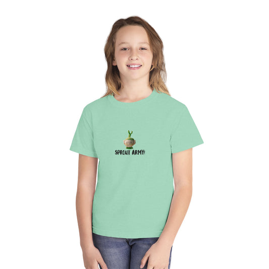 🌱 Sprout Army! Youth Comfort Colors T-Shirt