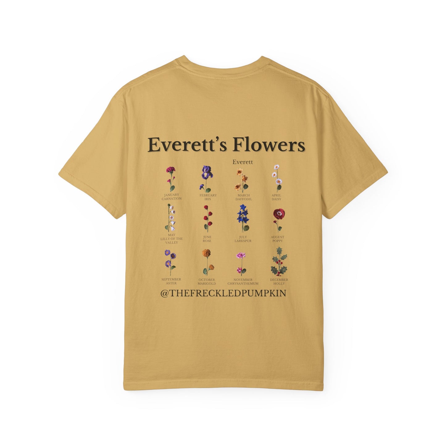 Everett’s Flowers Unisex Comfort Colors T-shirt