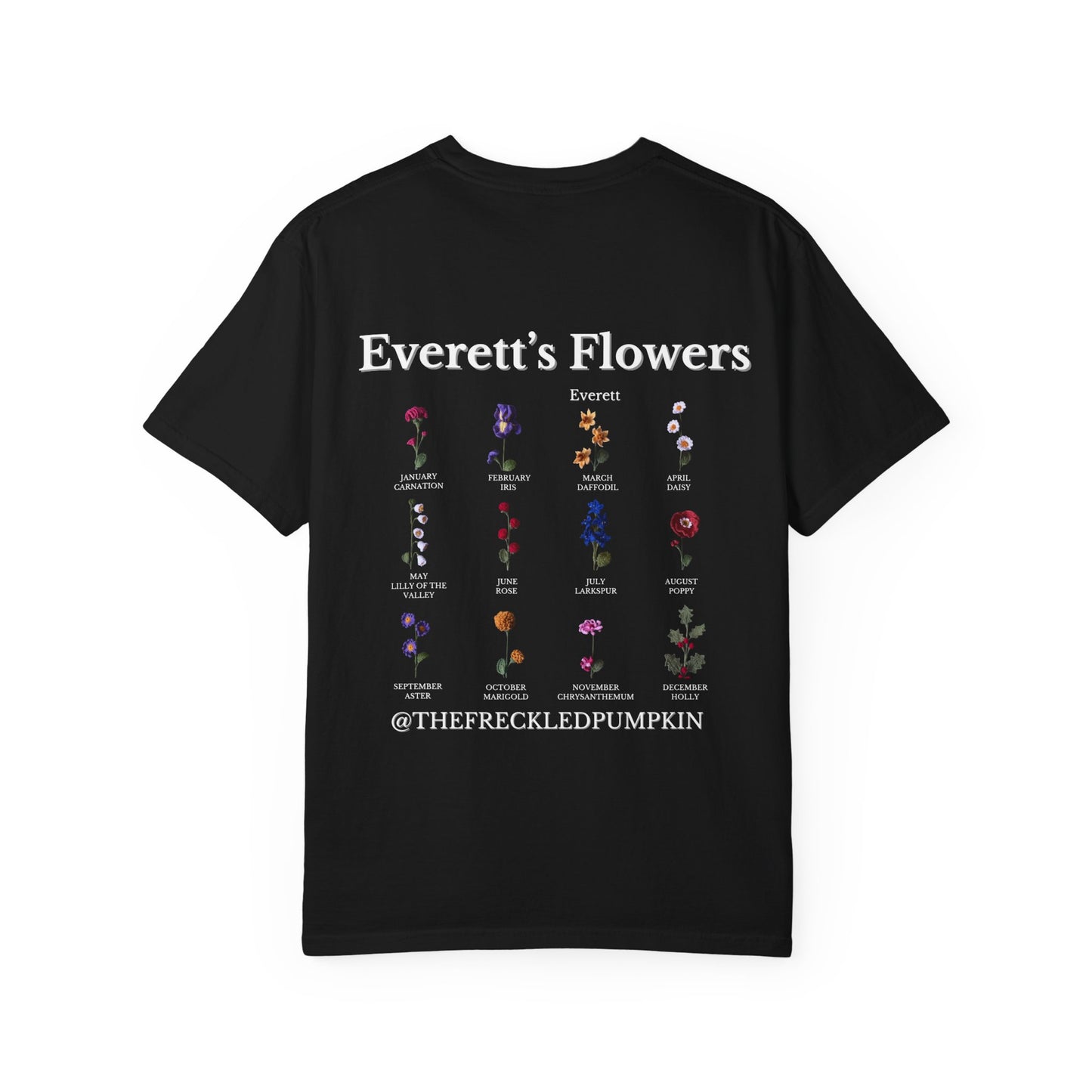 Everett’s Flowers Unisex Comfort Colors T-shirt