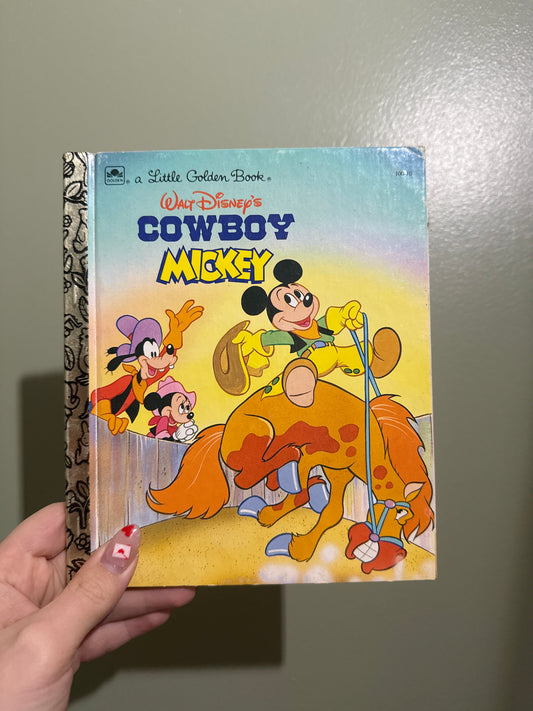 Cowboy Micky Custom Journal Preorder