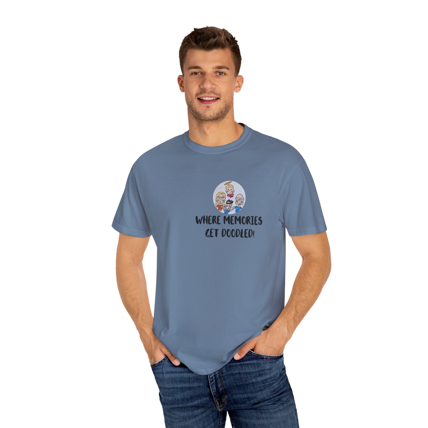 ✍️Doodle Crew Unisex Comfort Colors T-shirt