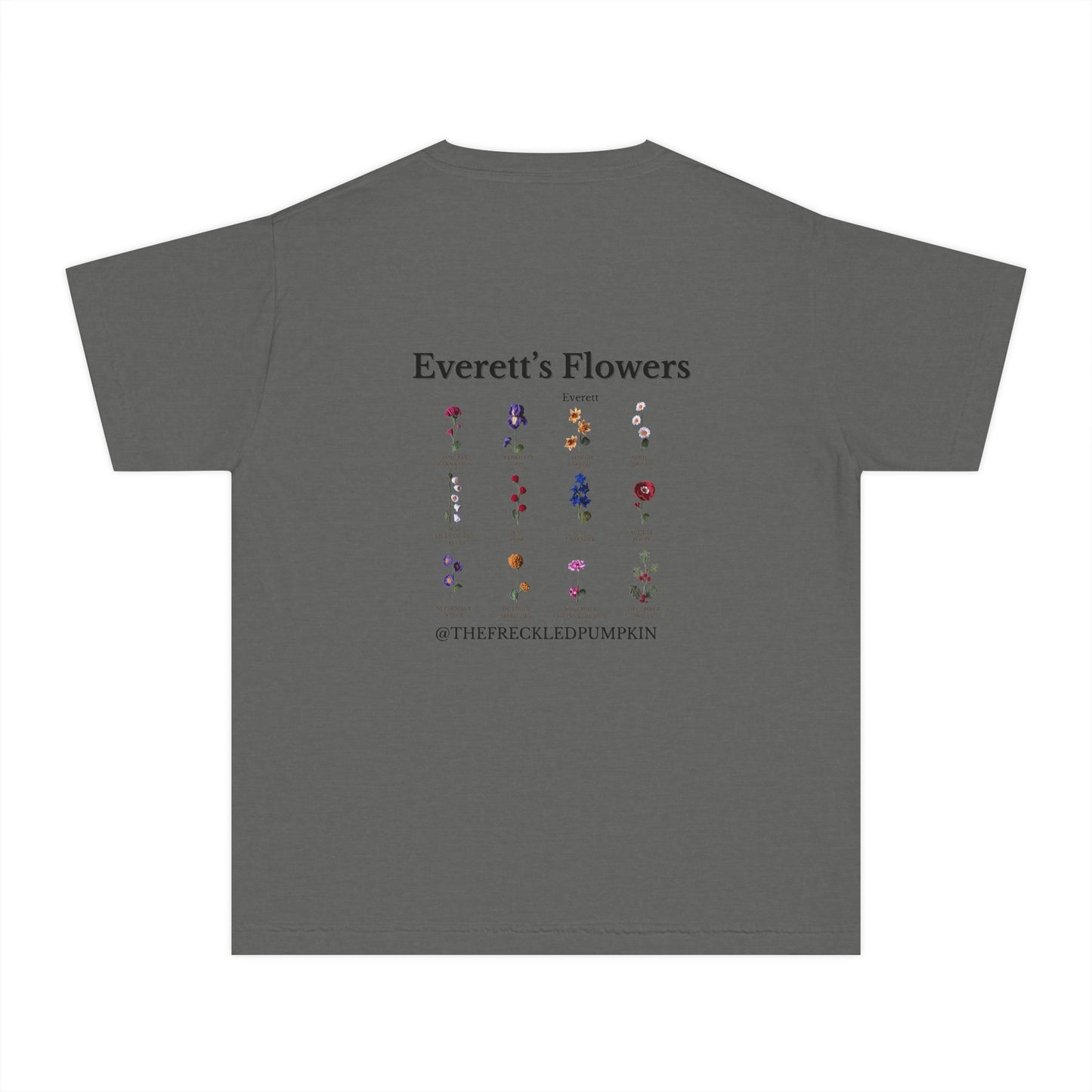 Everett’s Flowers Youth Comfort Colors T-Shirt