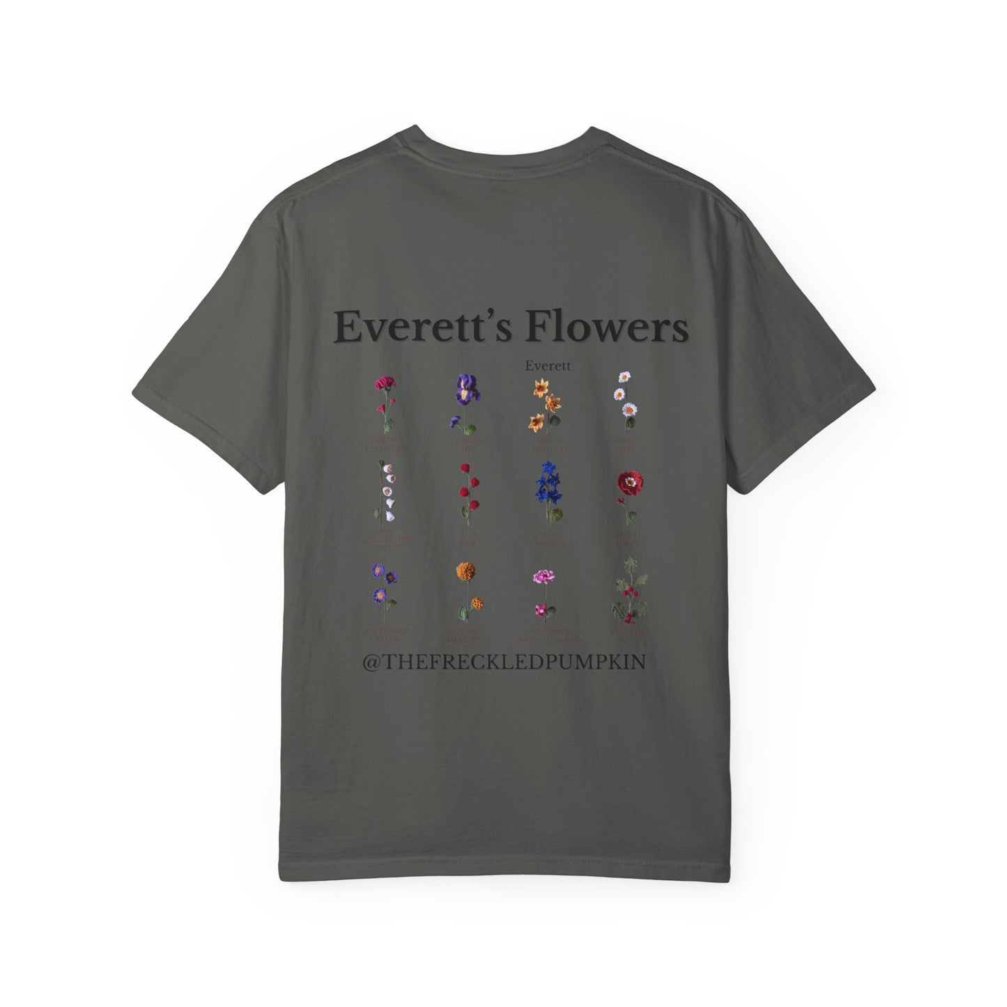 Everett’s Flowers Unisex Comfort Colors T-shirt