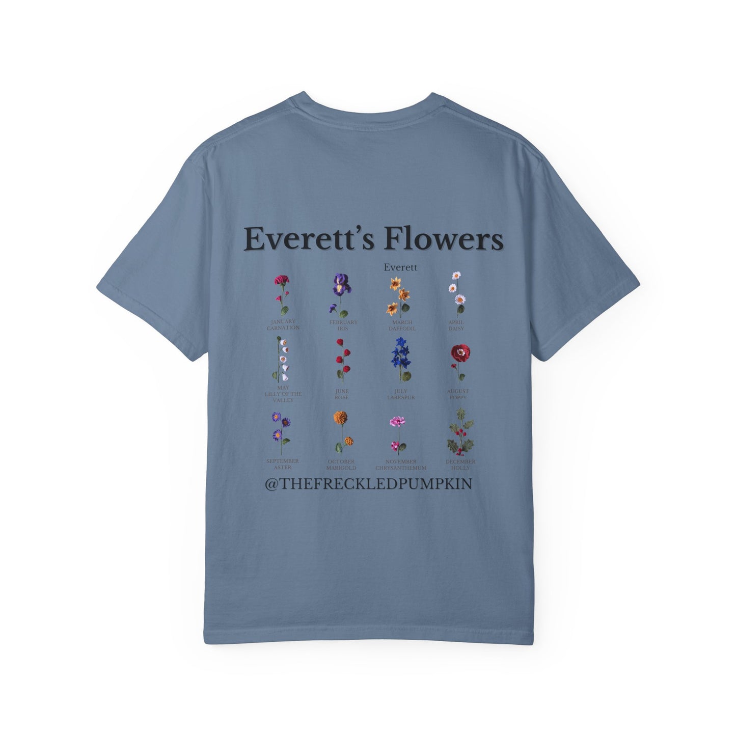Everett’s Flowers Unisex Comfort Colors T-shirt