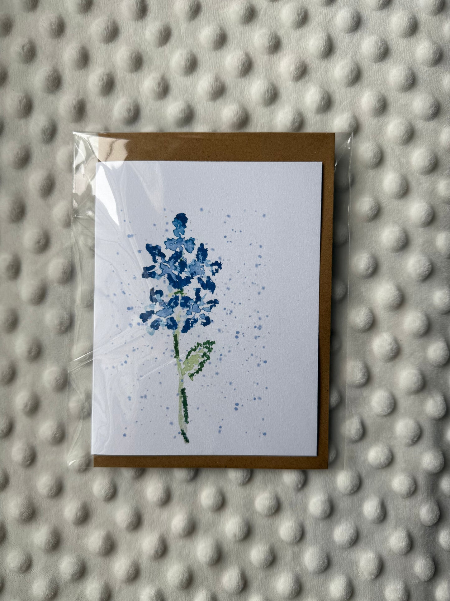July Birth Flower – LarkspurGreeting Card