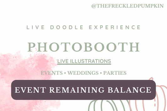 Event Remaining Balance (Doodle Booth)