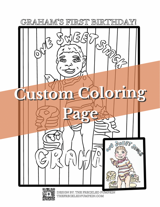 Custom Coloring Page PDF