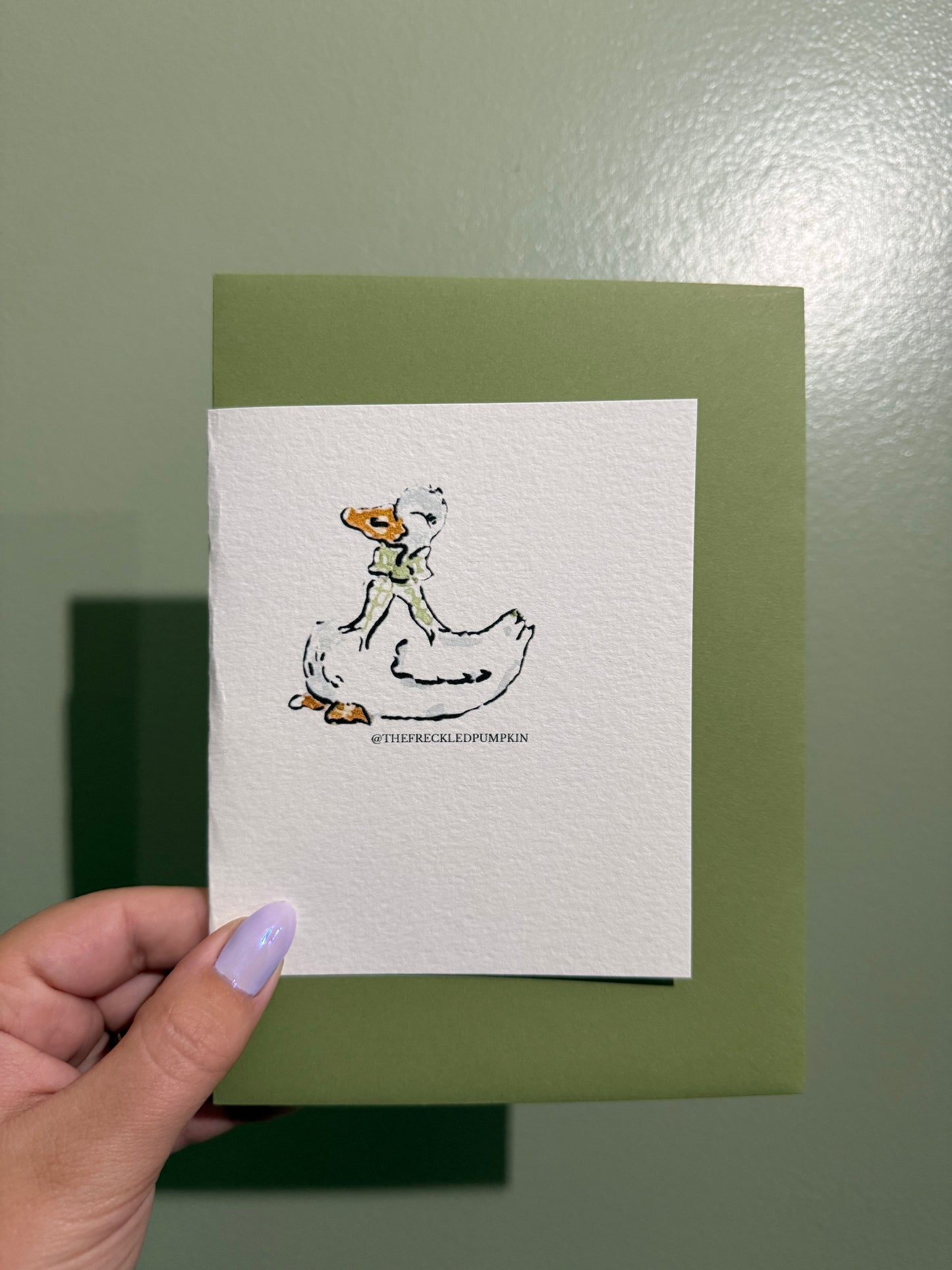🪿Mother Goose Greeting Card