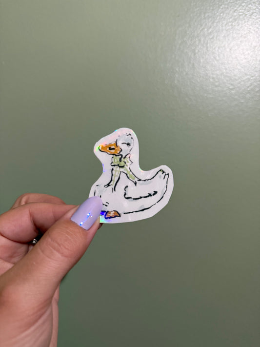 🪿Mother Goose Holographic Sticker