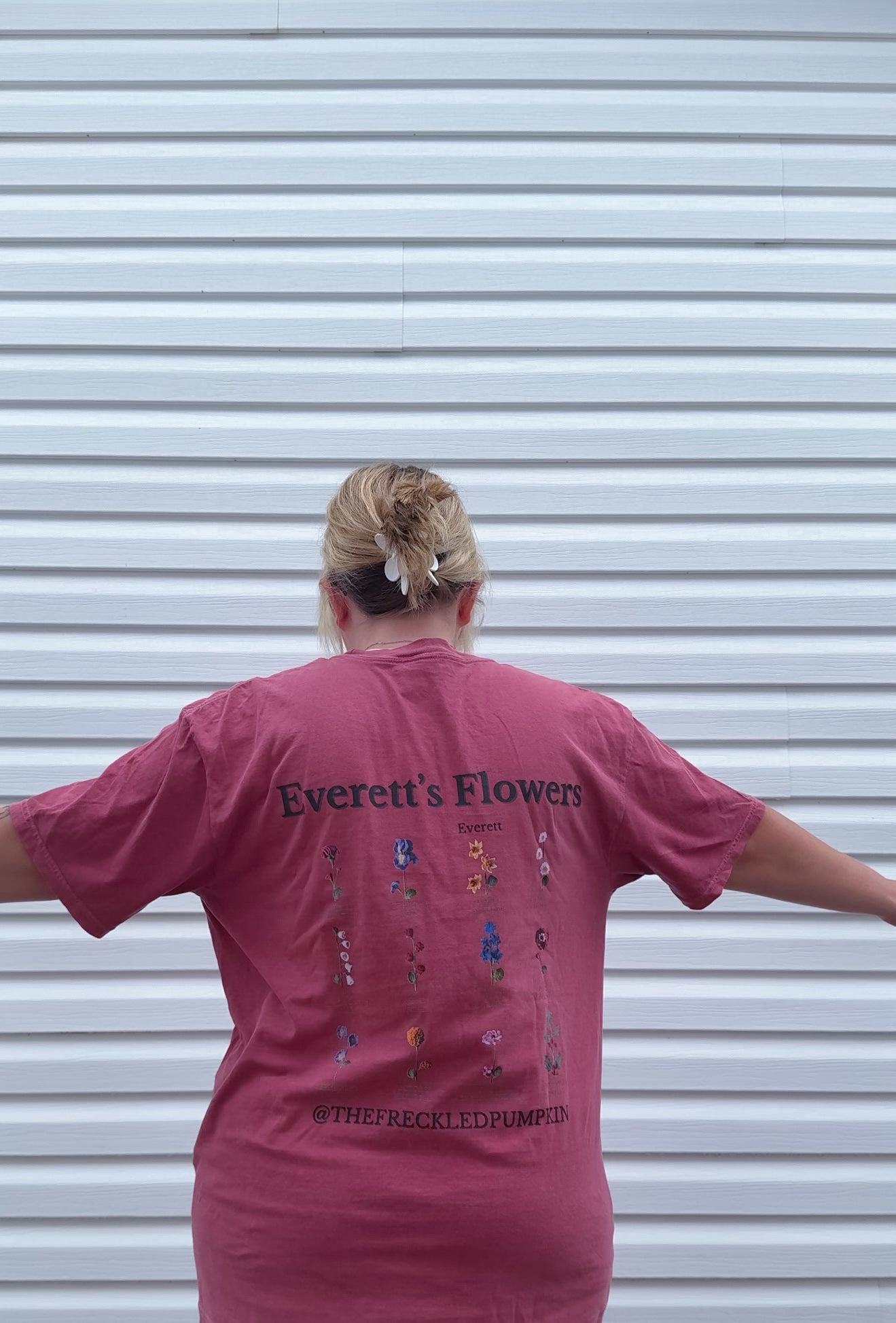 Everett’s Flowers Unisex Comfort Colors T-shirt