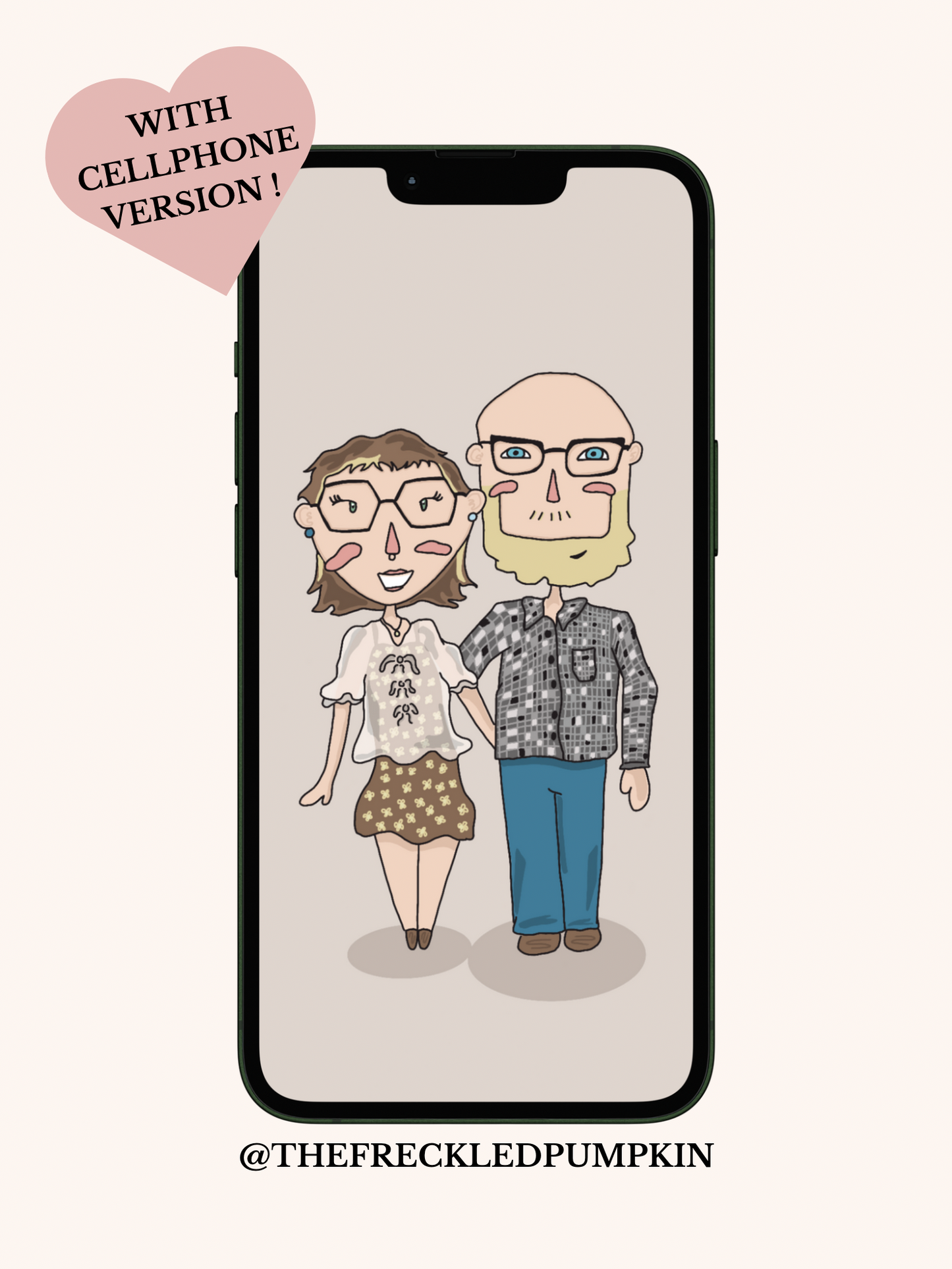 Digital Doodle Booth Portrait