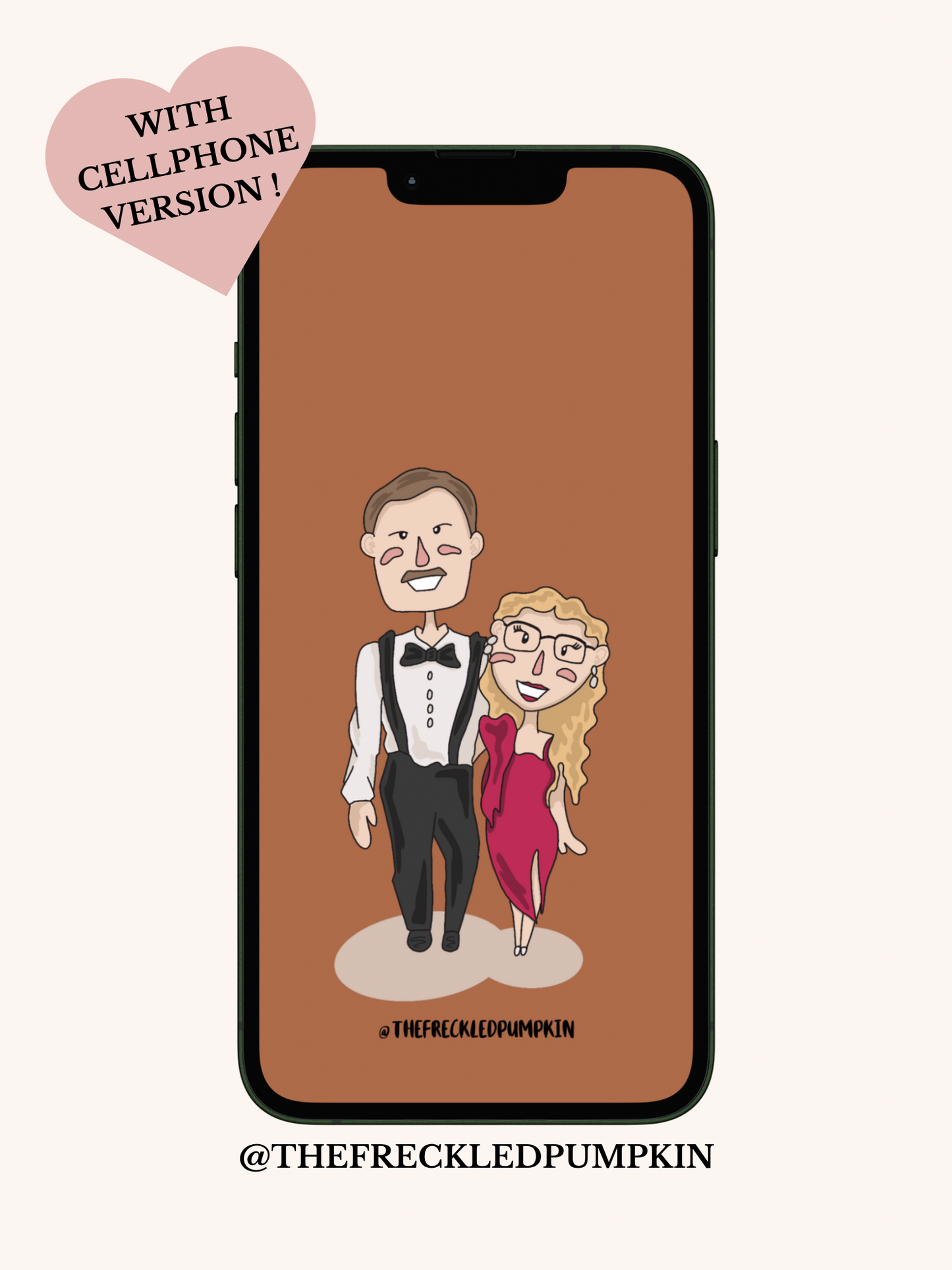 Digital Doodle Booth Portrait